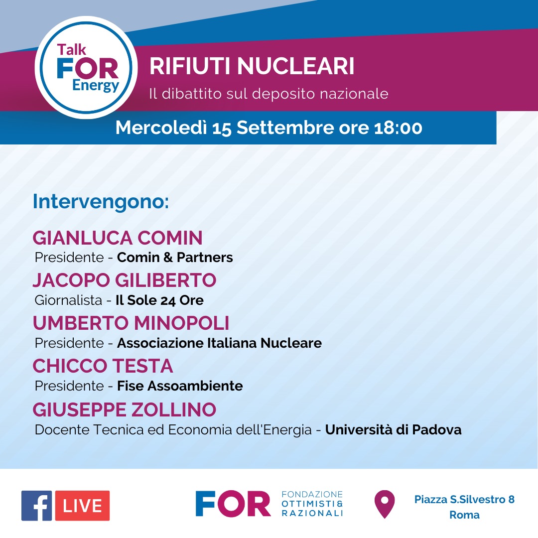 Rifiuti nucleari. Il dibattito sul deposito nazionale